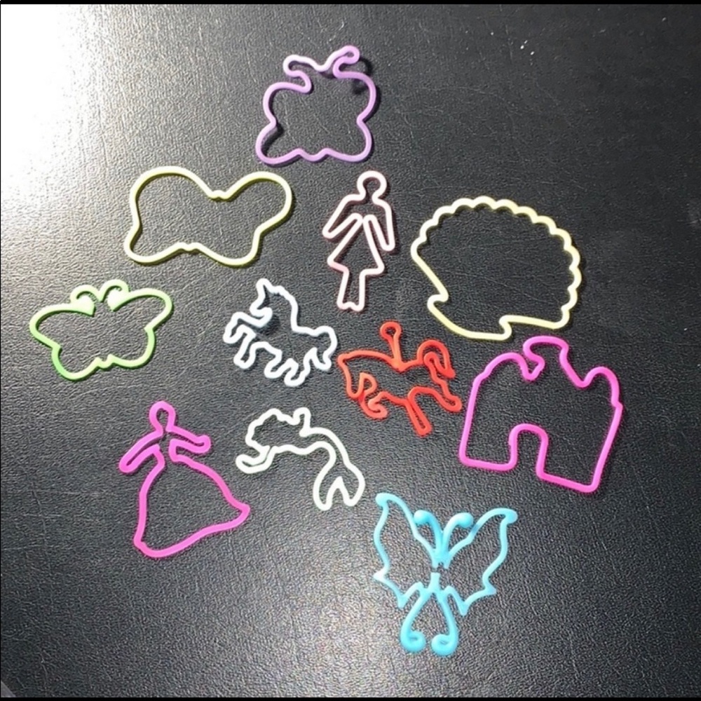 Vintage silly bands- girly girl